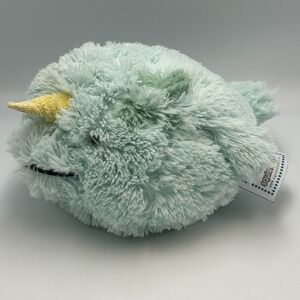 Squishable Narwhal Plush Mini Soft Blue Green Toy Horn Unicorn Whale 2015